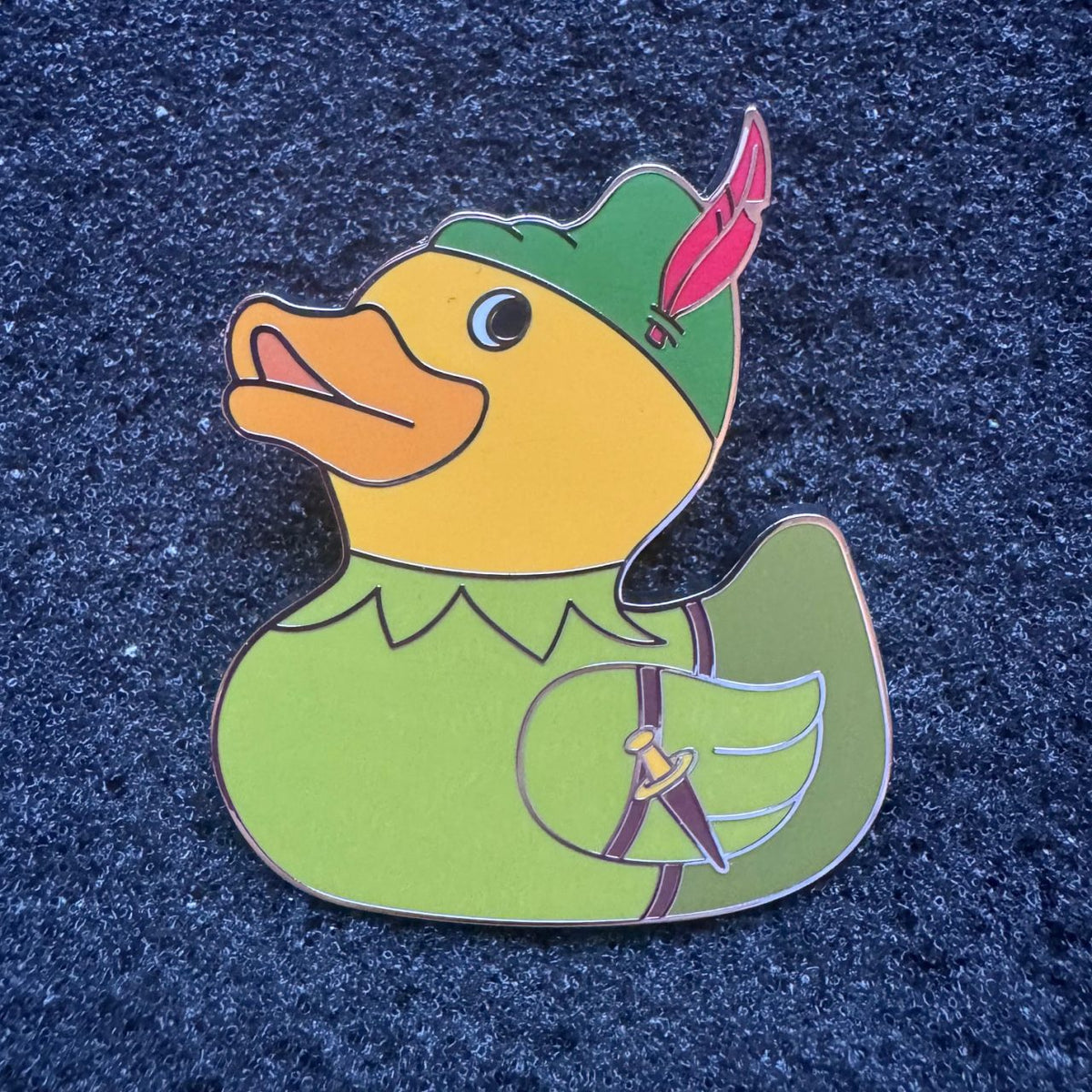 Peter Pan Ducks of Disney Mystery Pin
