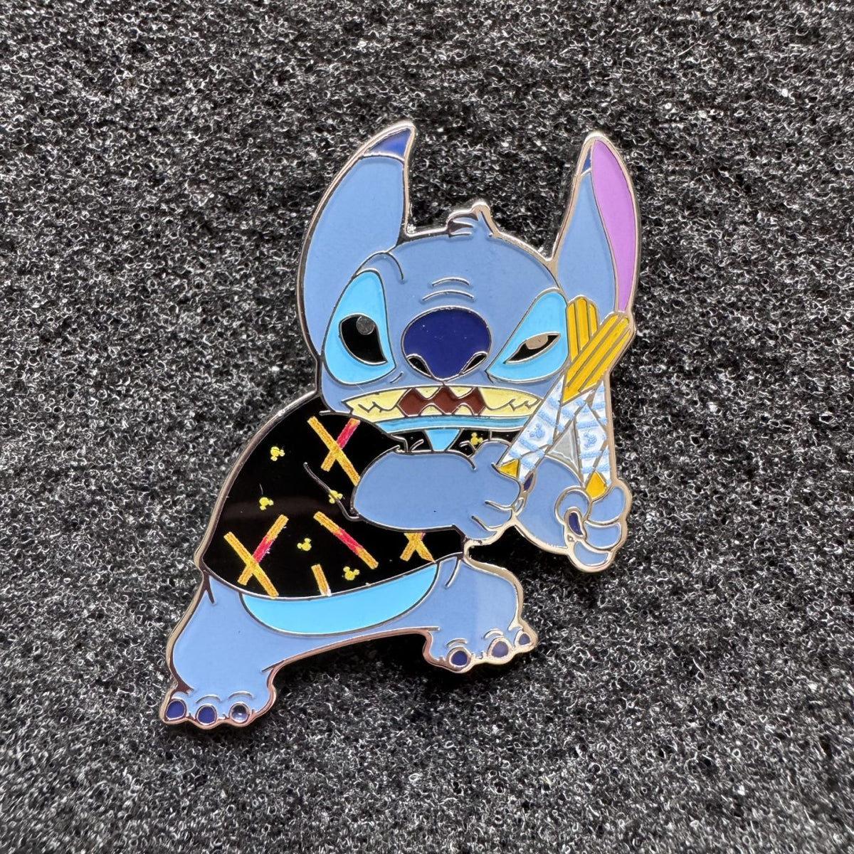 Stitch & Churros Stitch Attack Snacks Pre-Production Pin