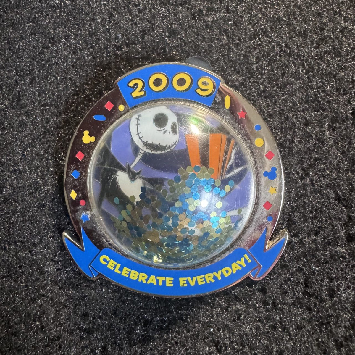Jack Skellington & Zero Celebrate Everyday! Pin