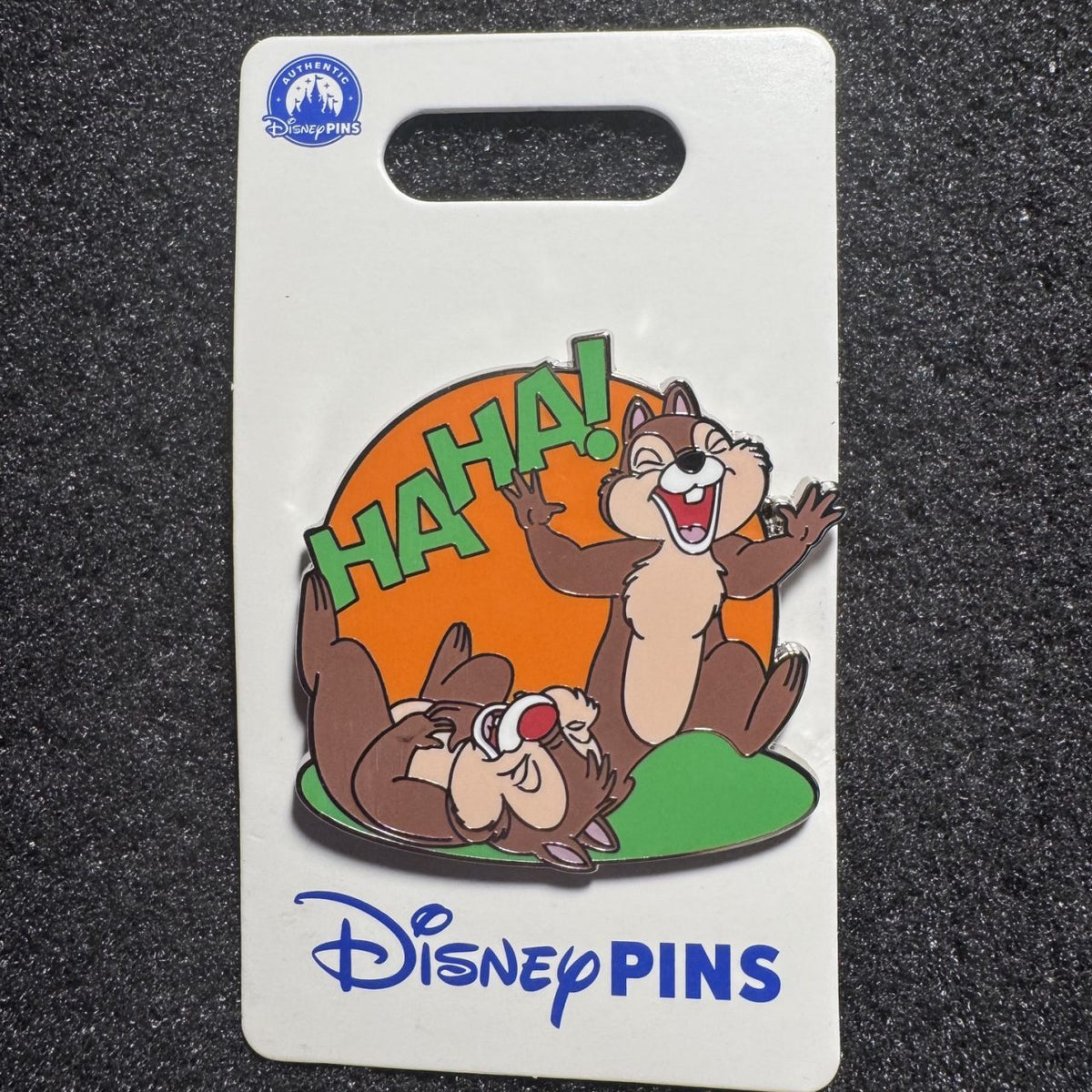 Chip n Dale "HAHA!" Pin