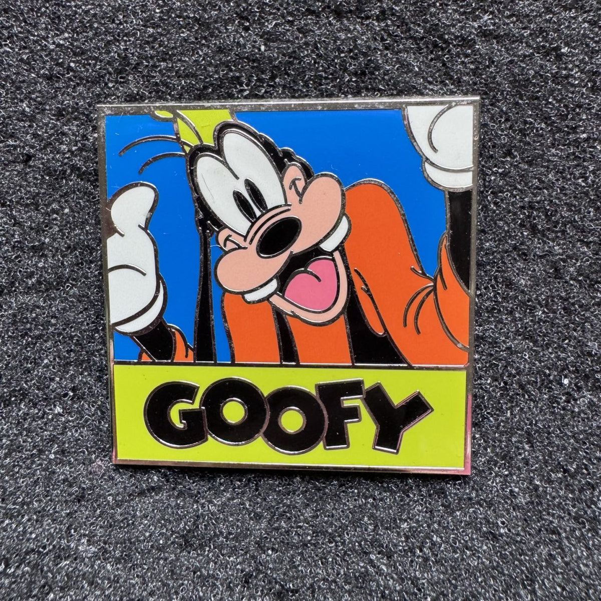 Goofy Squares with Names Starter Set Pin