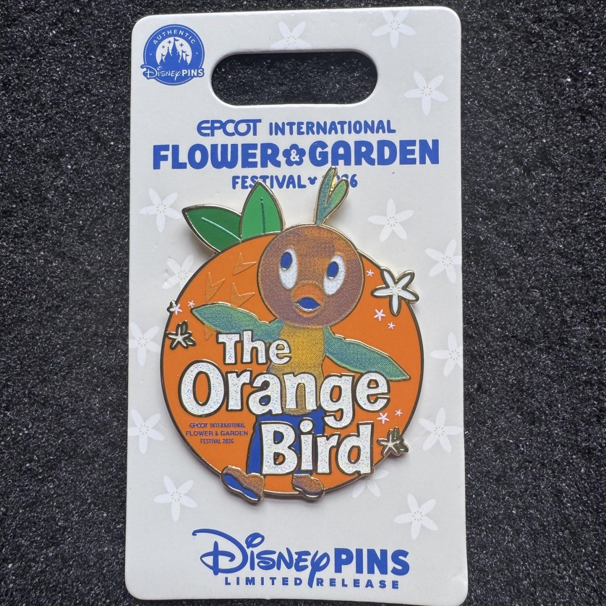 The Orange Bird EPCOT Flower and Garden Festival Pin