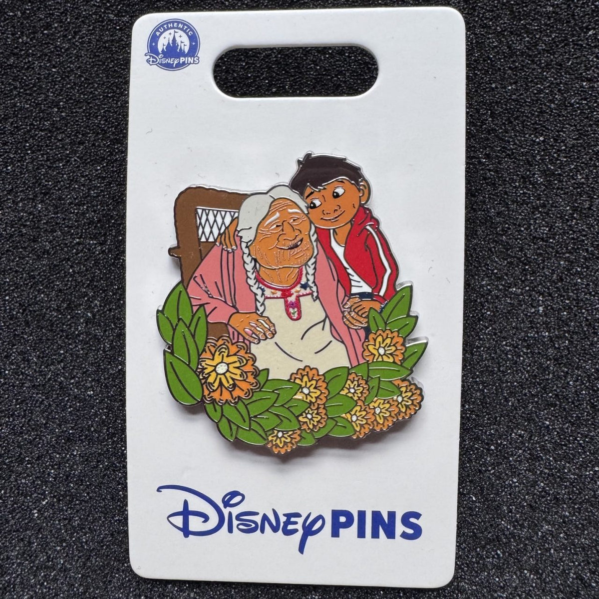 Mama Coco and Miguel Pin