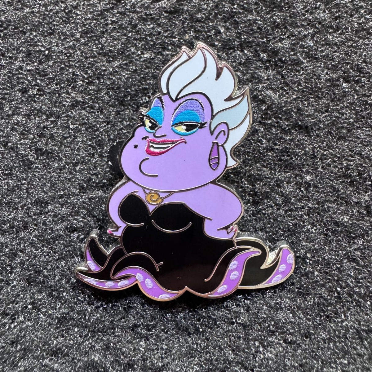 Ursula Disney Villains Cute Chibi Pin