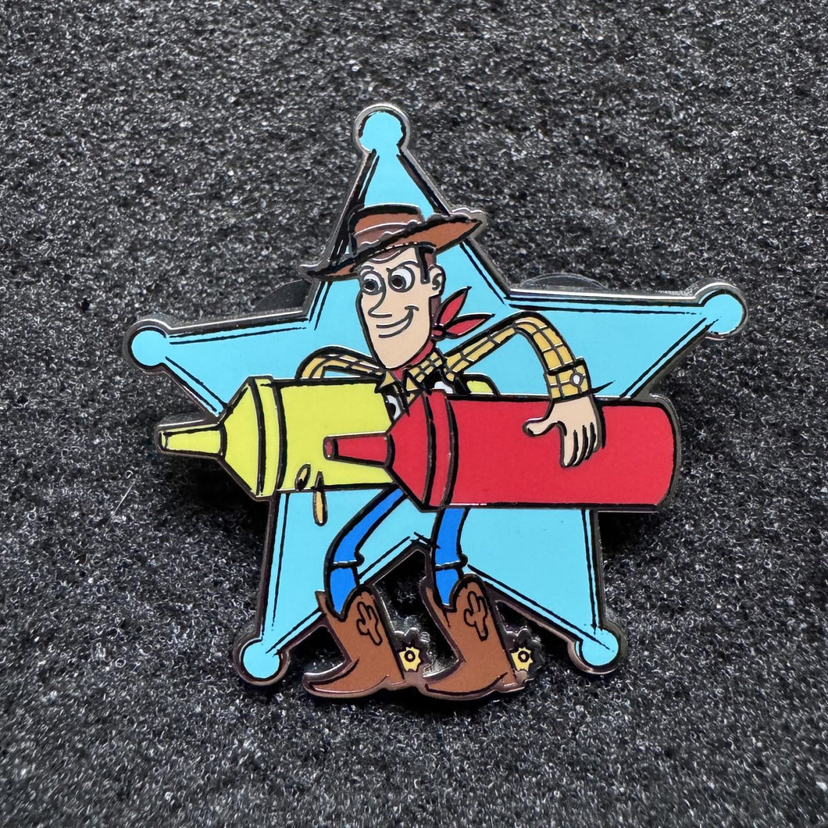 Woody with Condiments Toy Story Starter Set Pin