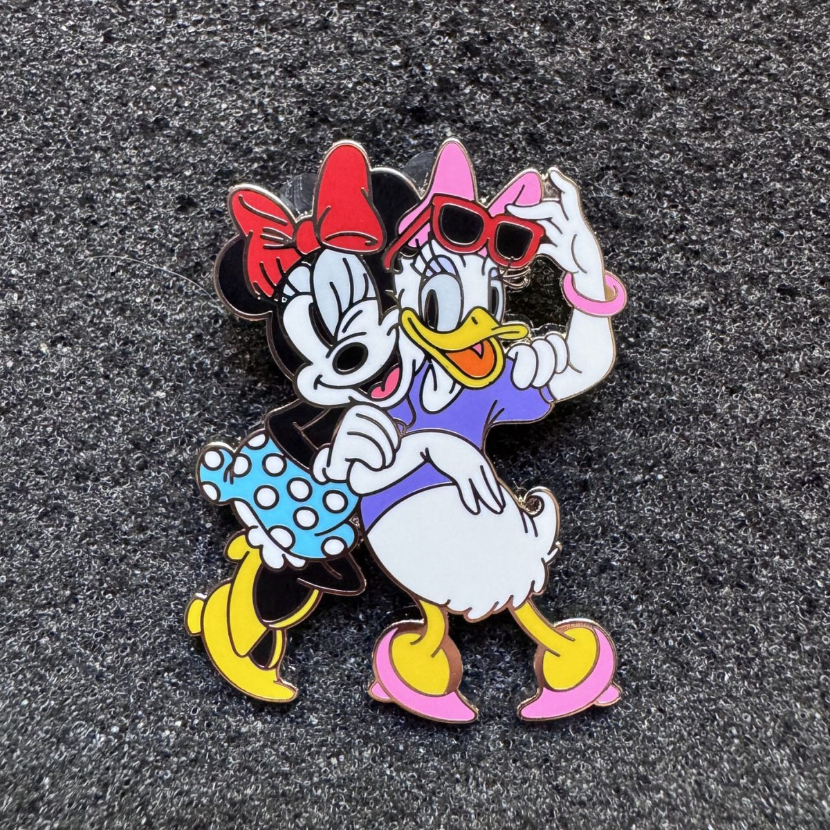 Minnie & Daisy Magic Key Pin