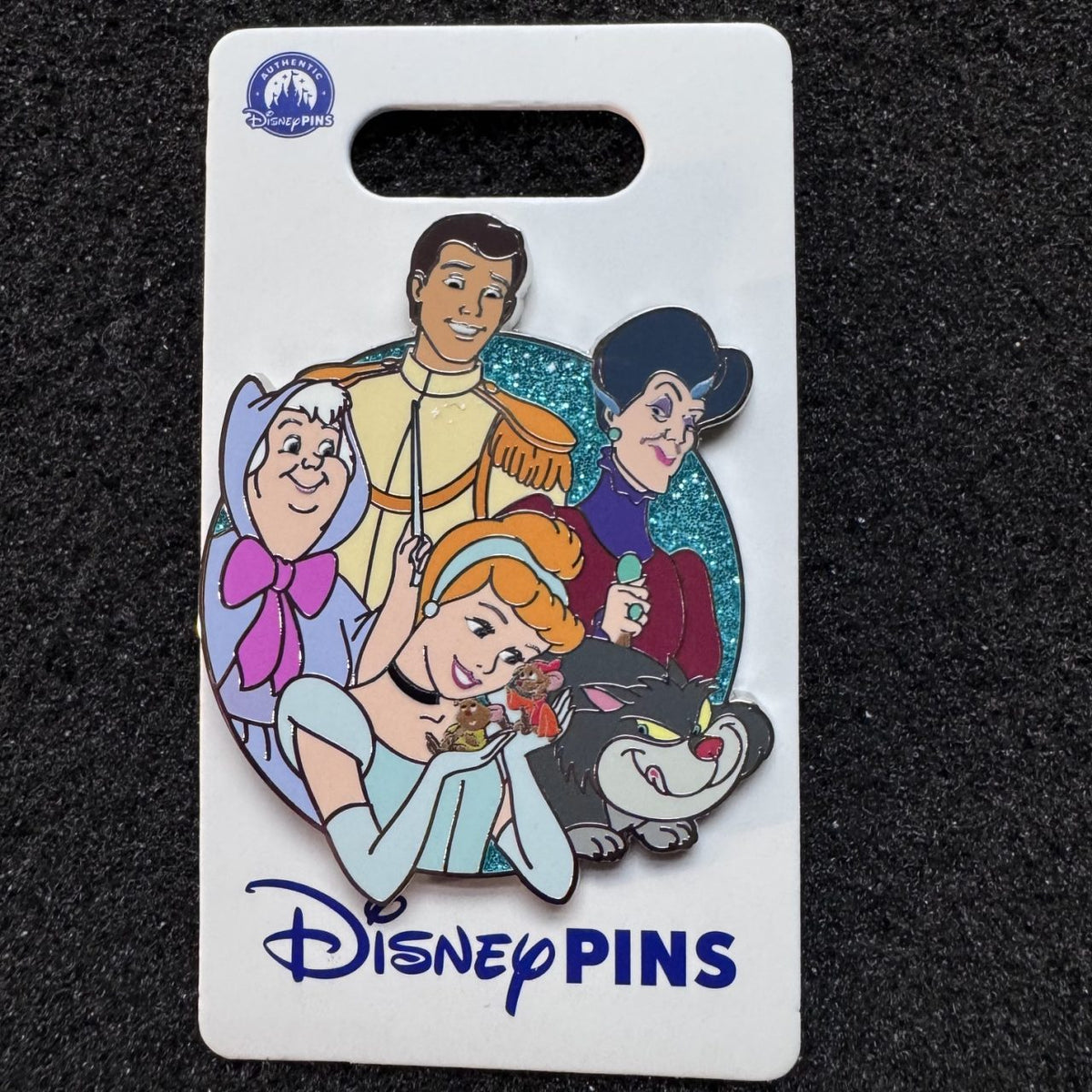 Cinderella Character Cluster Pin