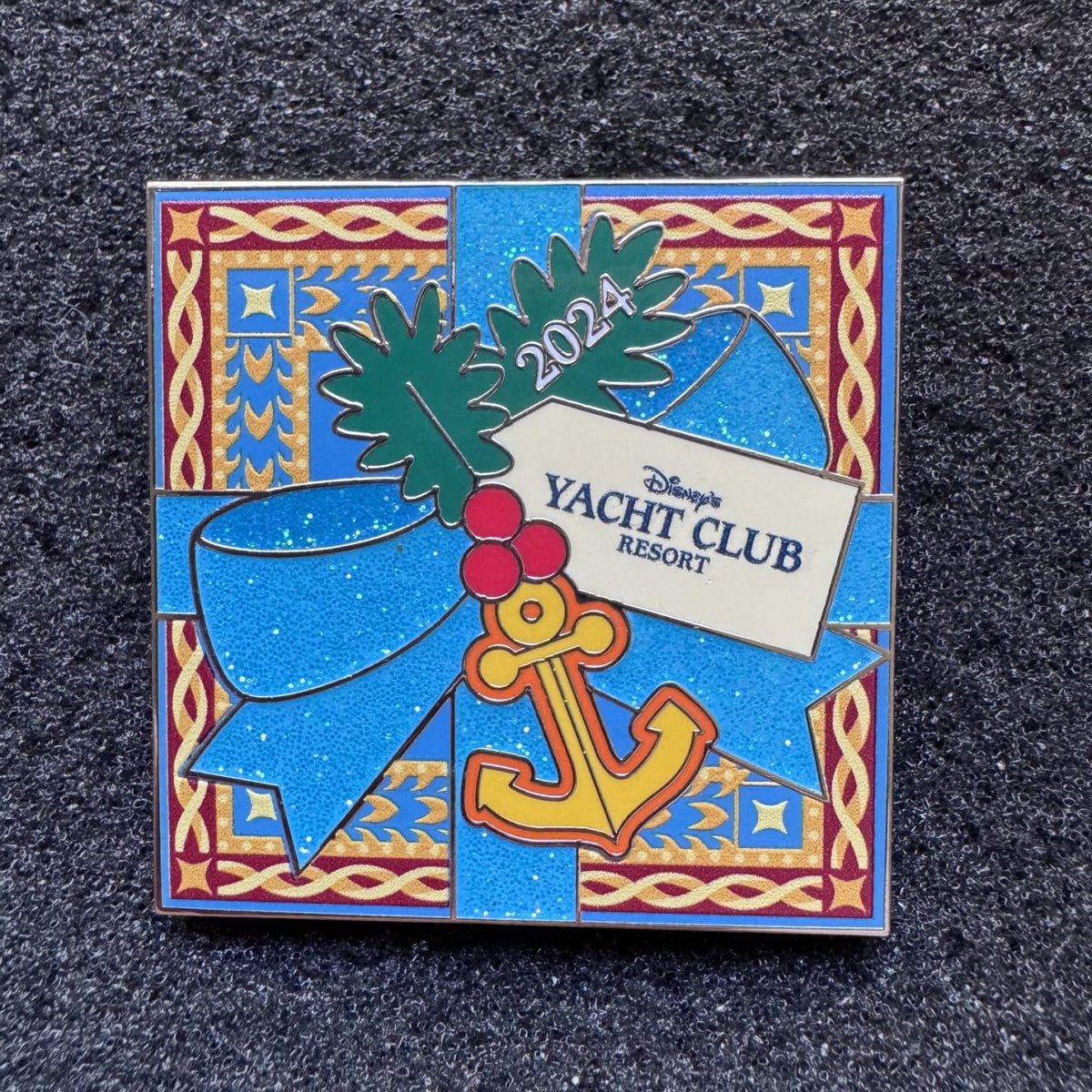 Dory Yacht Club Resort Christmas Tree Pre-Production Pin