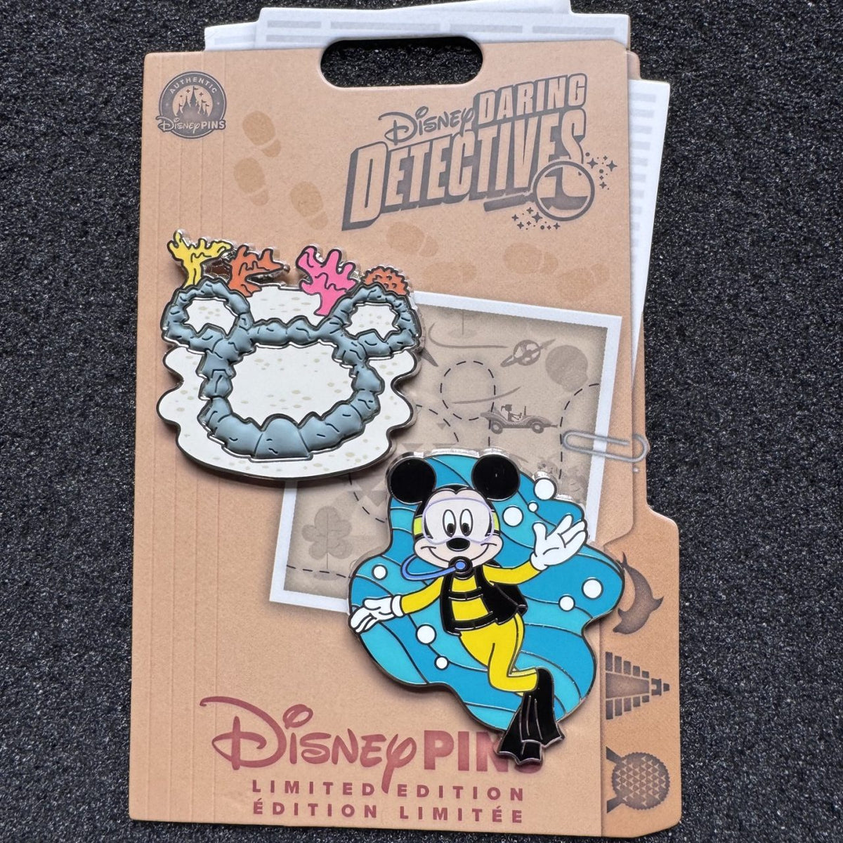 SeaBase Aquarium Daring Detectives Pin