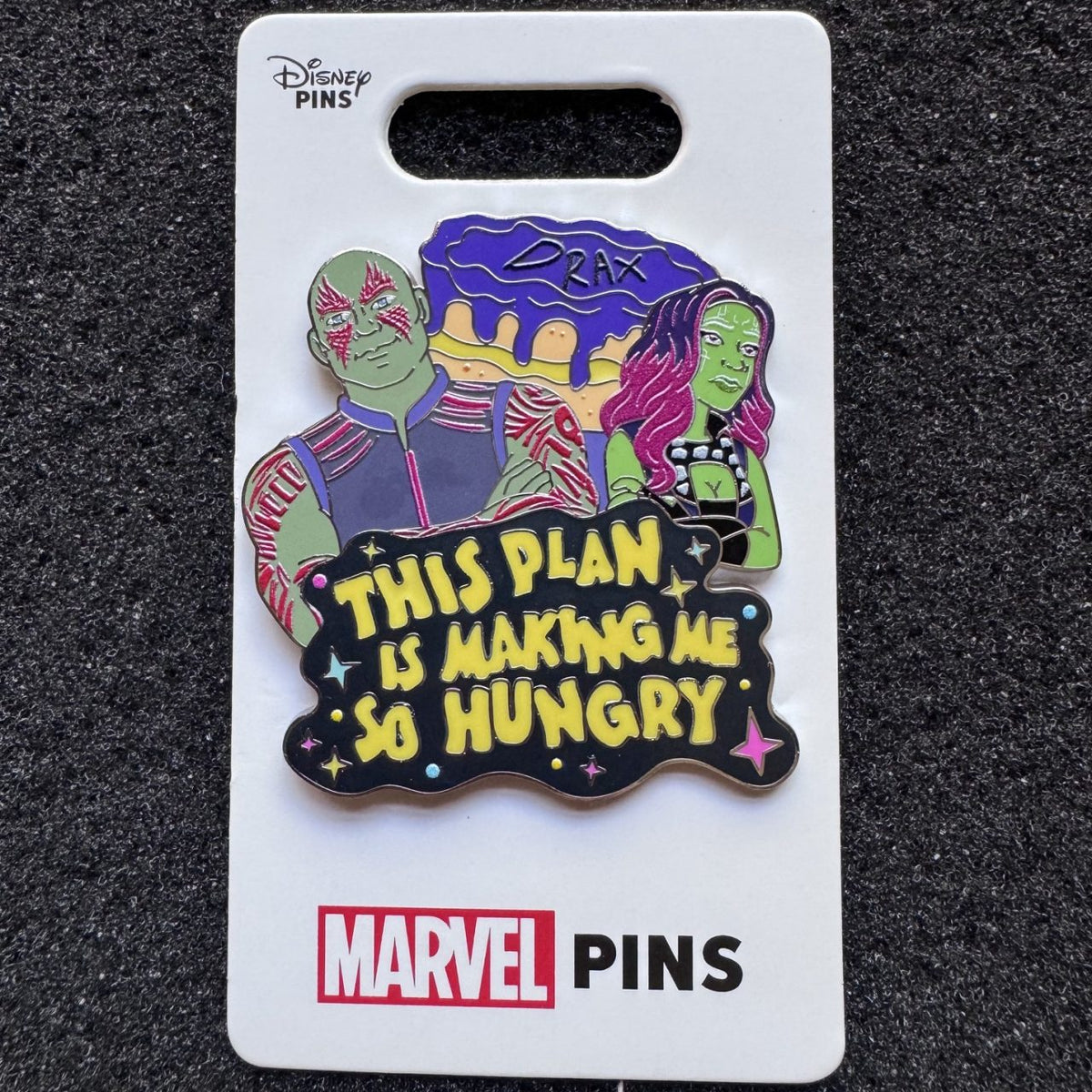 Drax and Gamora Guardians of the Galaxy Pin