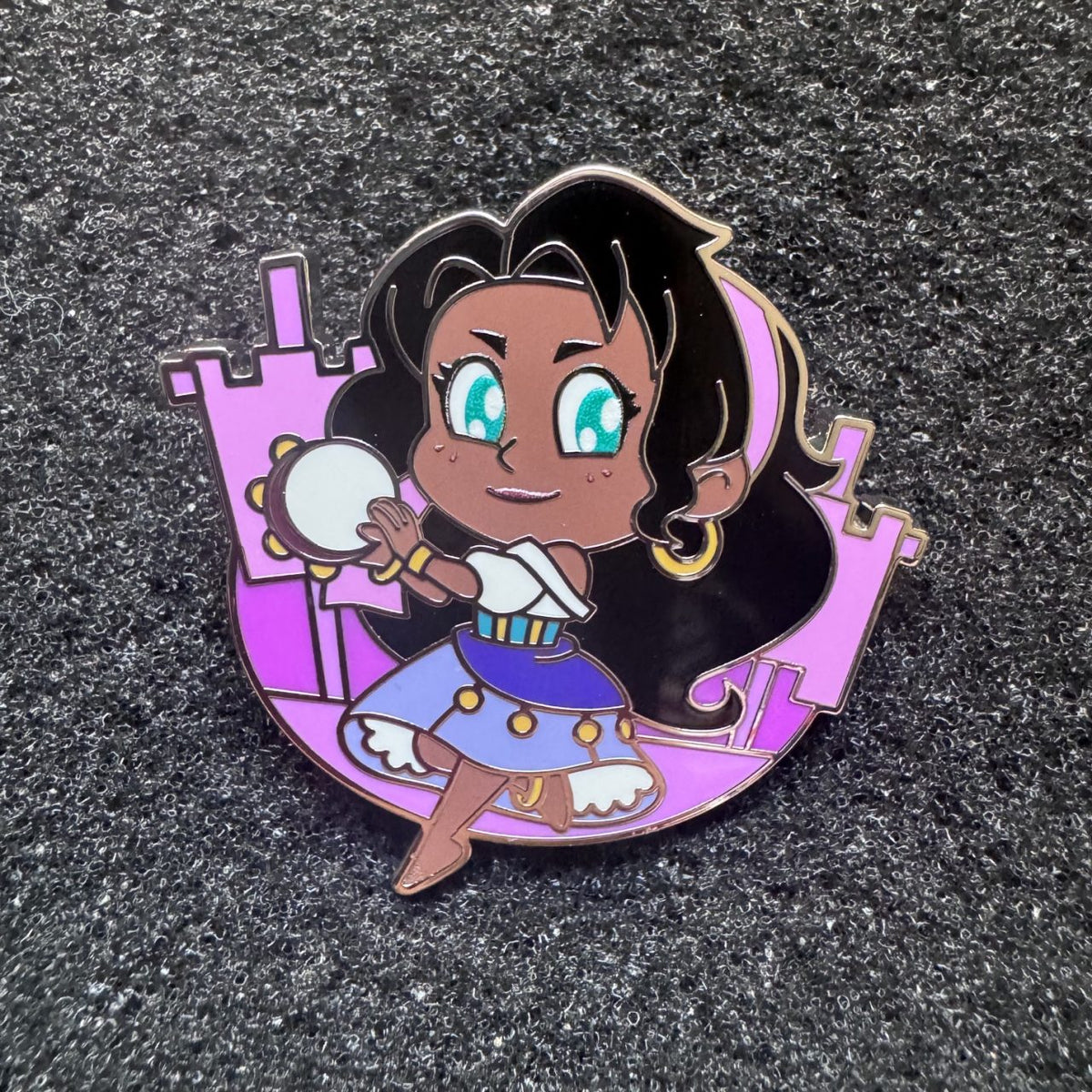Esmeralda Treasure Planet Animated Cuties Mystery Pin