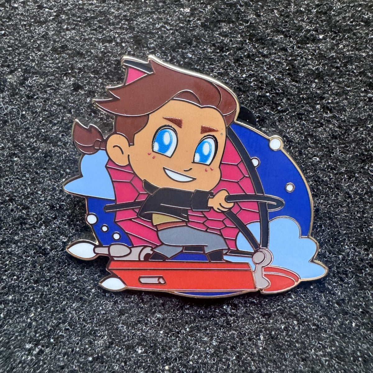 Jim Treasure Planet Animated Cuties Mystery Pin