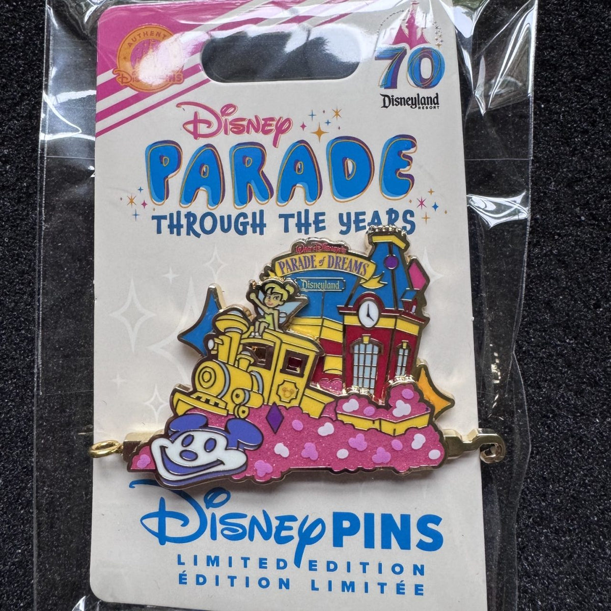Tinker Bell Parade Through the Years Pin