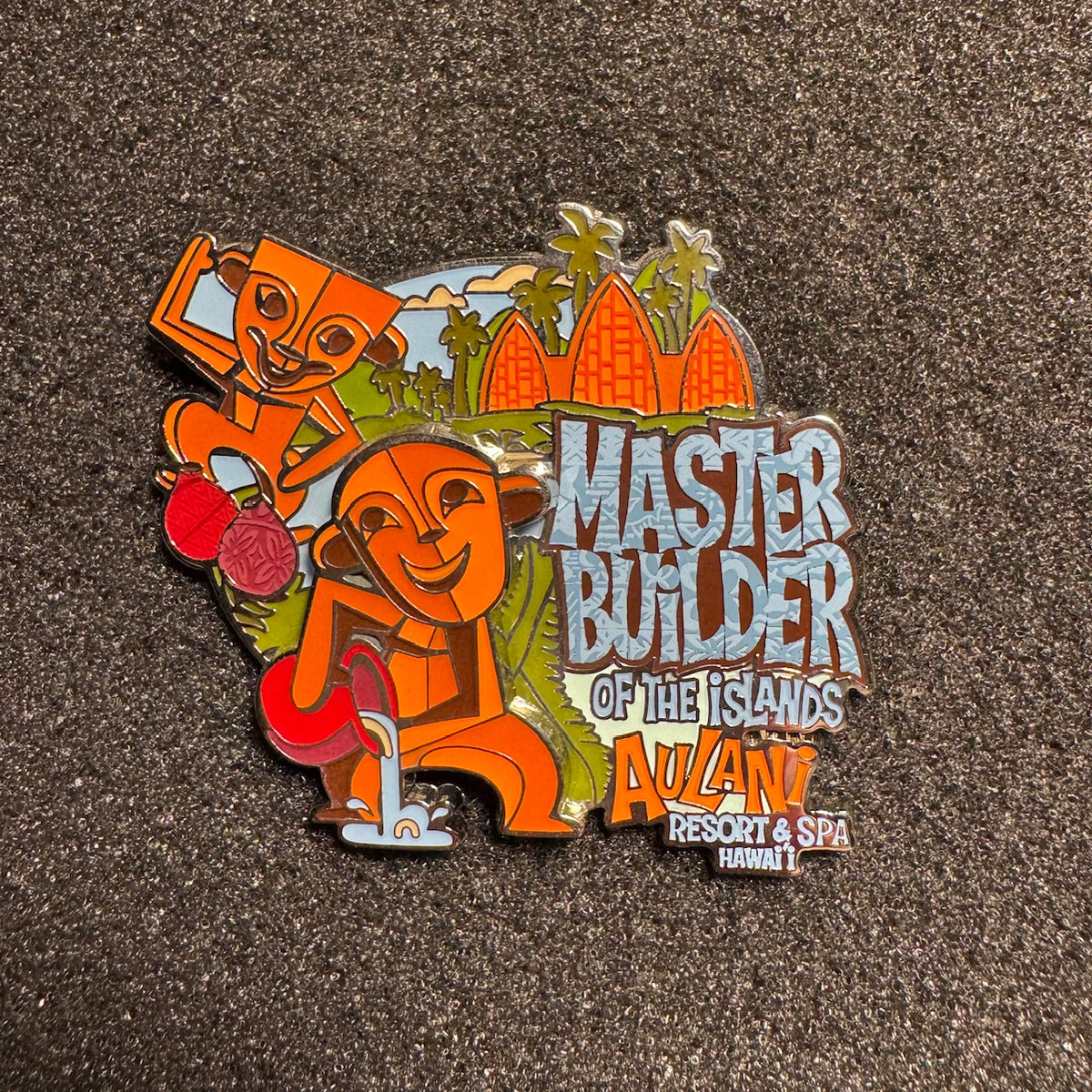 Master Builder Aulani Resort Pin - Pre-Production