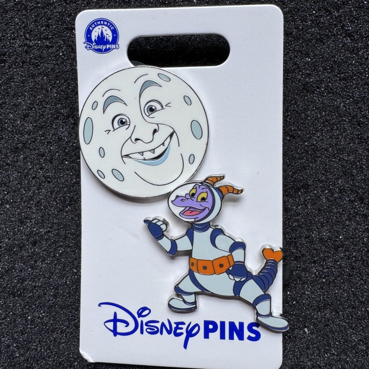 Figment and Moon Face 2 Piece Pin Set