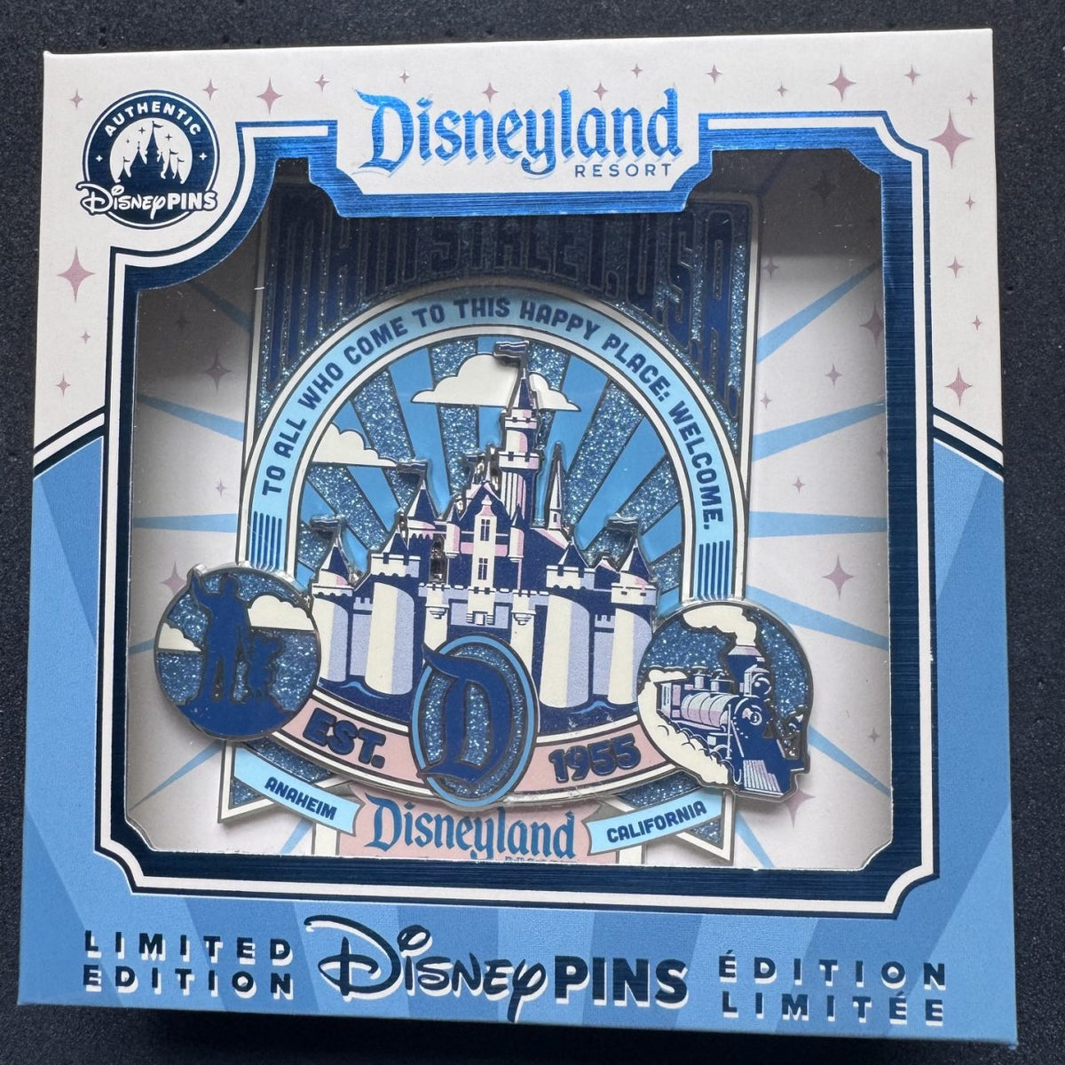 Main Street U.S.A. Disneyland Resort Mini Jumbo Pin