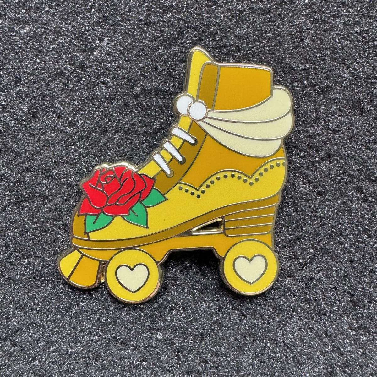 Belle Princess Roller Skates Blind Box Pin