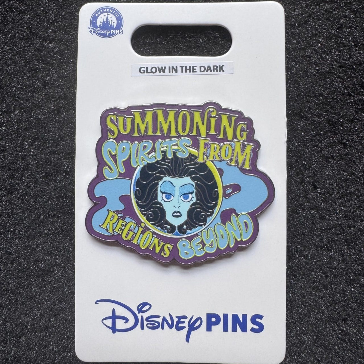 Madame Leota Haunted Mansion Glow in the Dark Pin