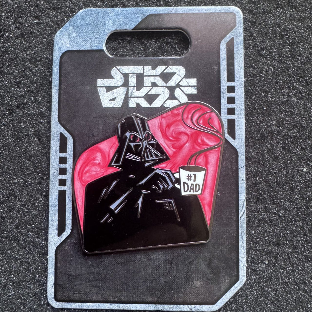 Darth Vader #1 Dad Father's Day Pin