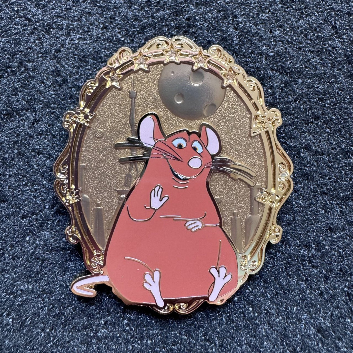 Emile Ratatouille Character Portrait Blind Box Pin