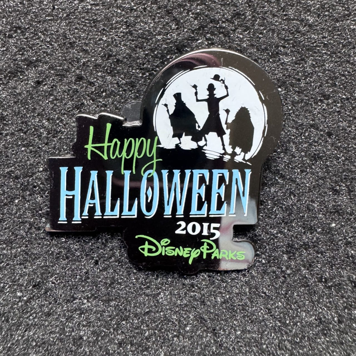 Hitchhiking Ghosts The Haunted Mansion Happy Halloween Pin