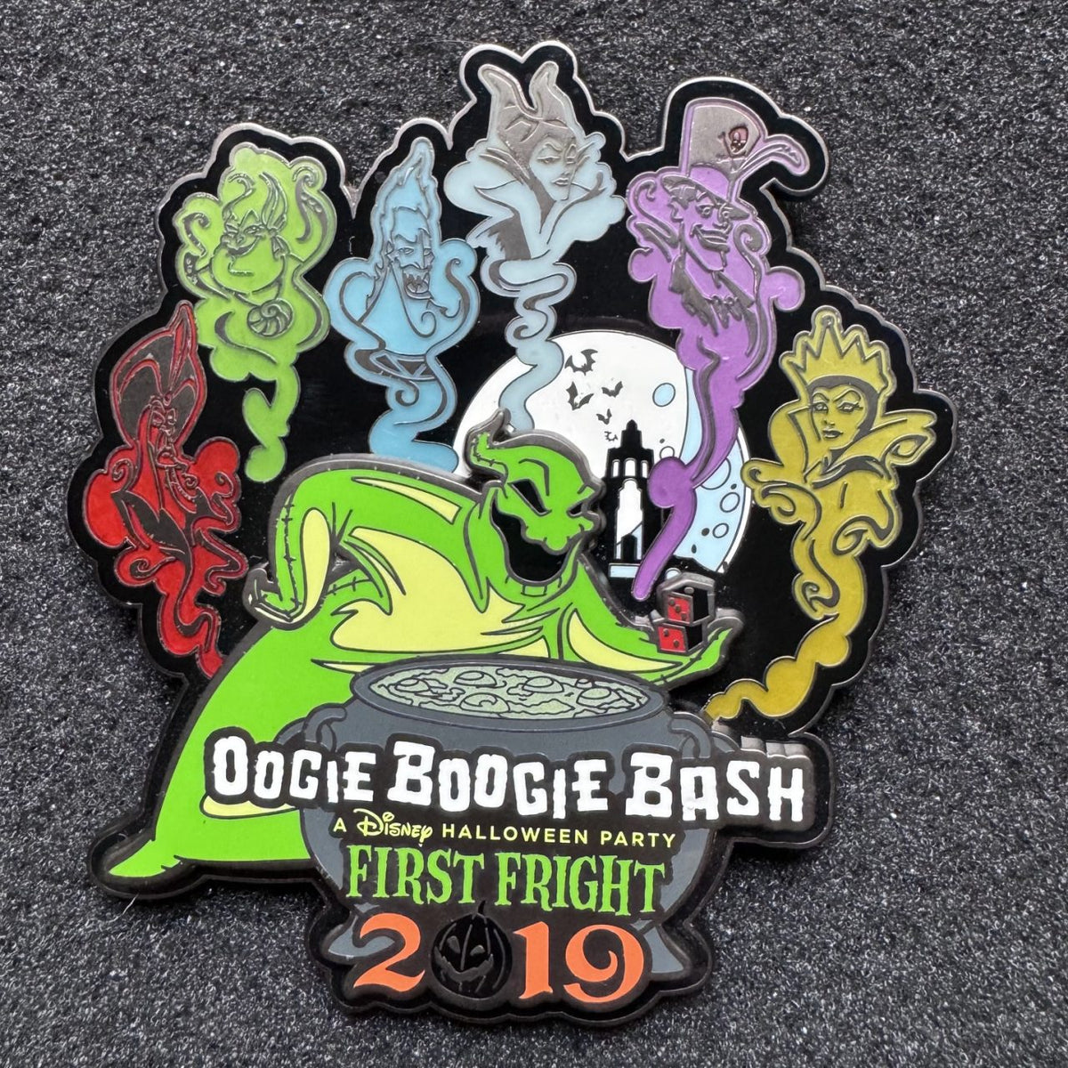 Oogie Boogie Bash Halloween Party First Fright Jumbo Pre-Production Pin