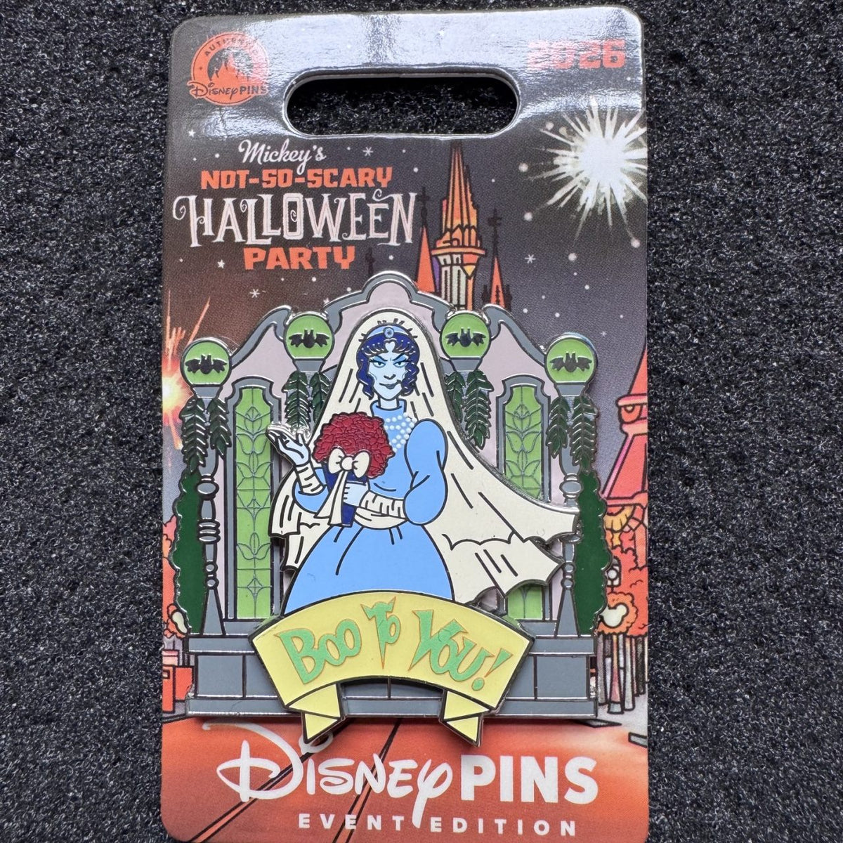 Constance Hatchaway "Boo To You" Mickey's Not So Scary Halloween Party Pin
