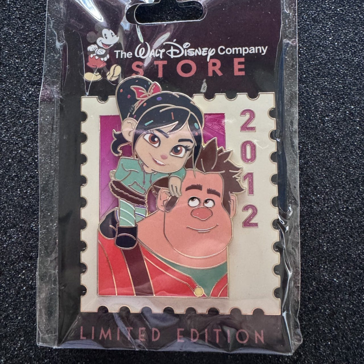 Vanellope & Ralph 2012 The Ultimate Disney Stamp Collection D23 Pin