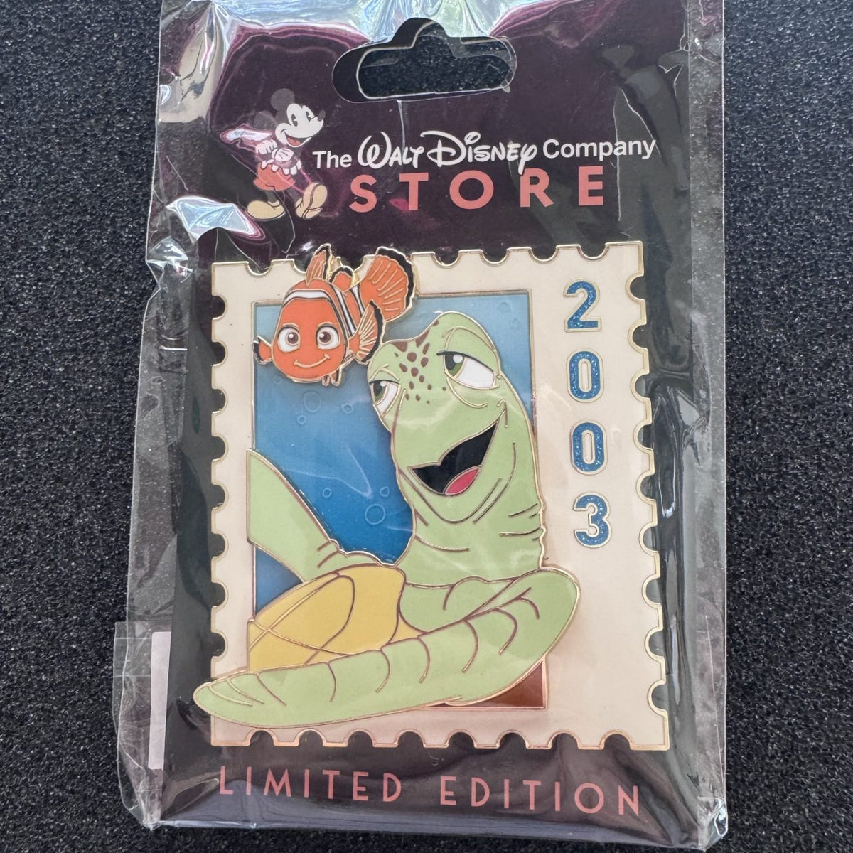 Nemo & Crush 2003 The Ultimate Disney Stamp Collection D23 Pin