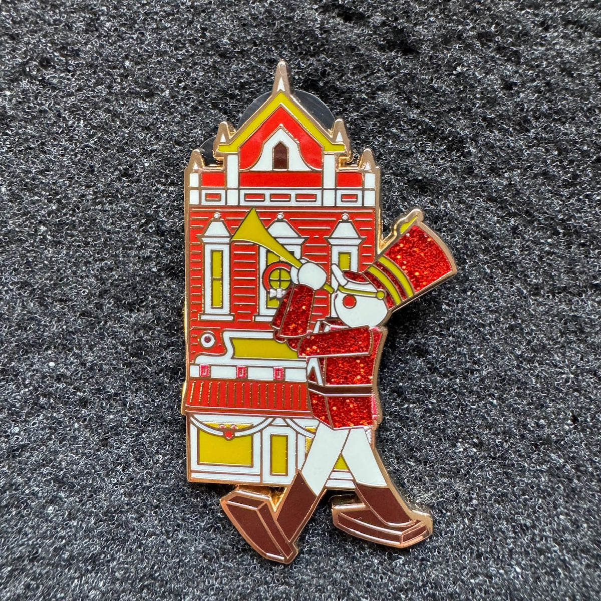 Toy Soldier Red Building - MVMCP 2025 Mystery Pin