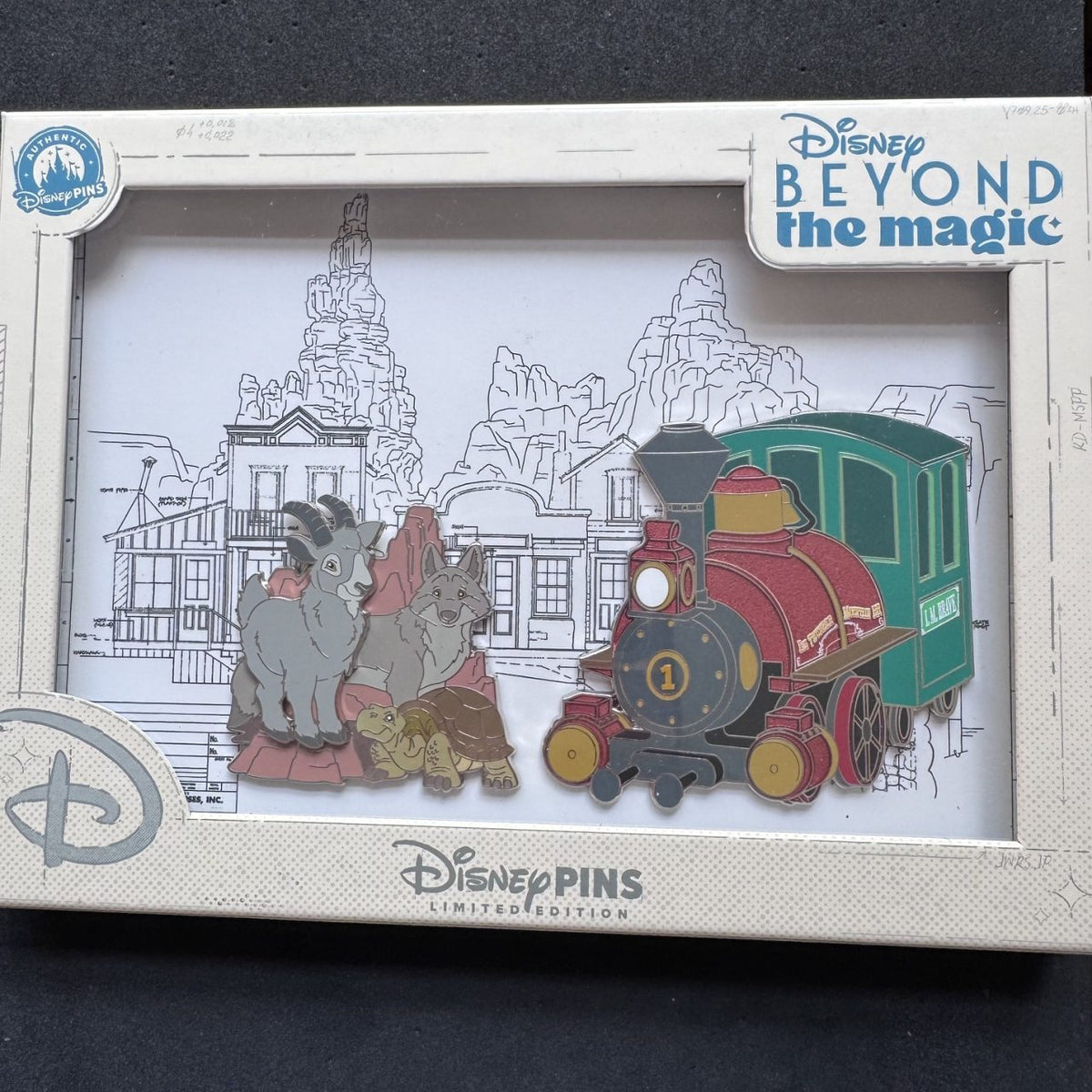 Big Thunder Mountain Sketch Beyond the Magic D23 Pin