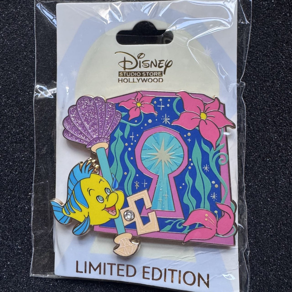 Flounder & Ariel Unlocking the Magic DSSH Pin