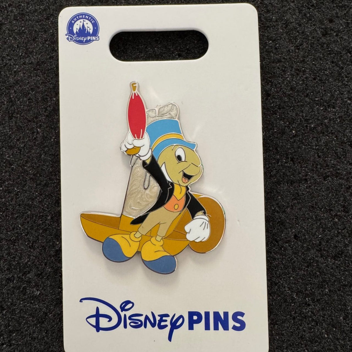 Jiminy Cricket With Candle Pin