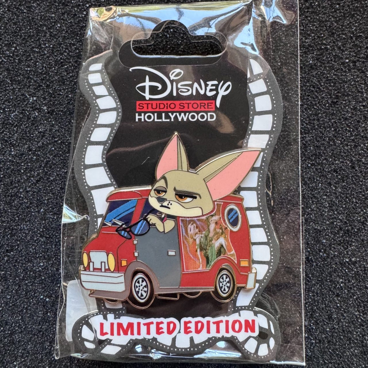 Finnick Zootopia 10th Year Anniversary Pin