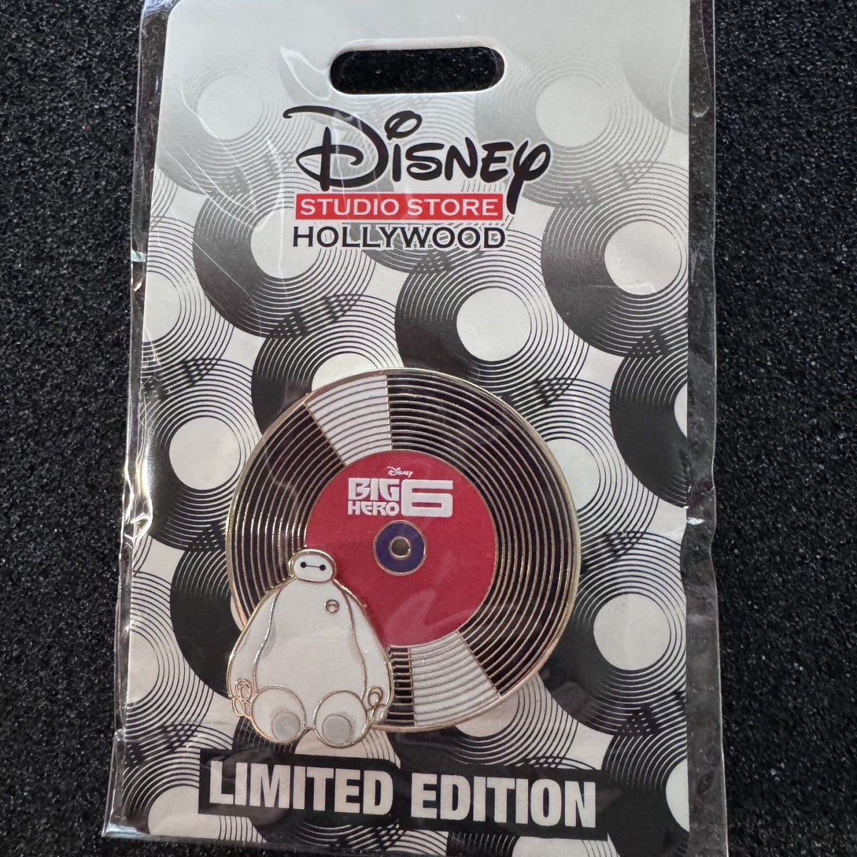 Big Hero 6 Vinyl Records Pin
