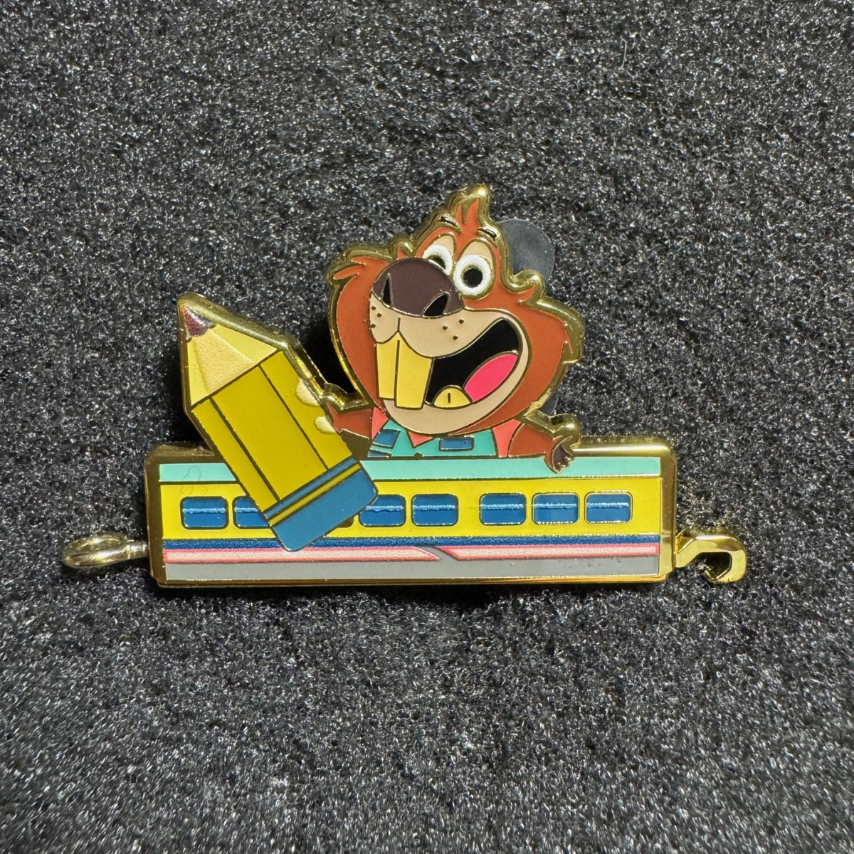 Nibbles Maplestick Zootopia 2 Train Mystery HKDL Pin