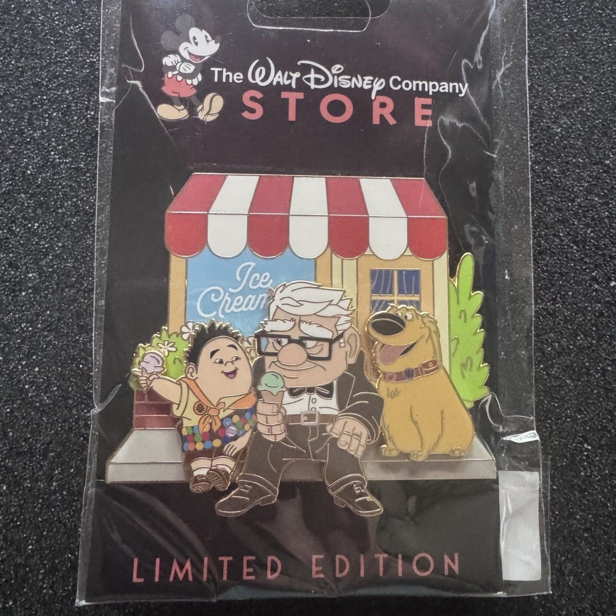 Russell, Carl, & Dug Role Models TWDC Store D23 Pin