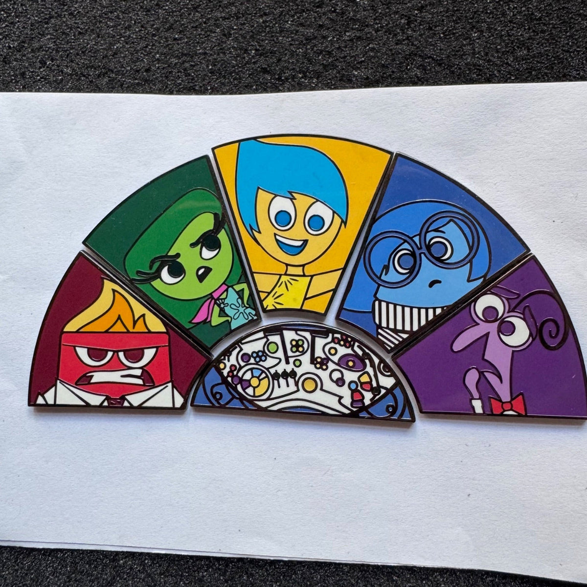 Inside Out Control Panel Pin Set