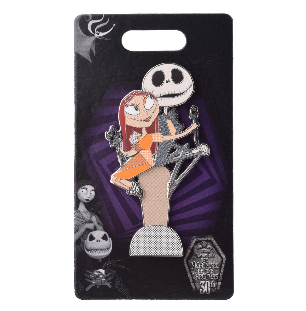 Jack & Sally Nightmare Before Christmas 30th Anniversary Disney Pin - DPB Store