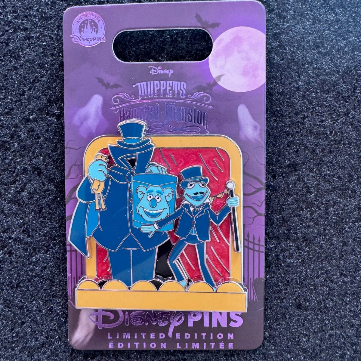Kermit & Fozzie Muppets Haunted Mansion Pin