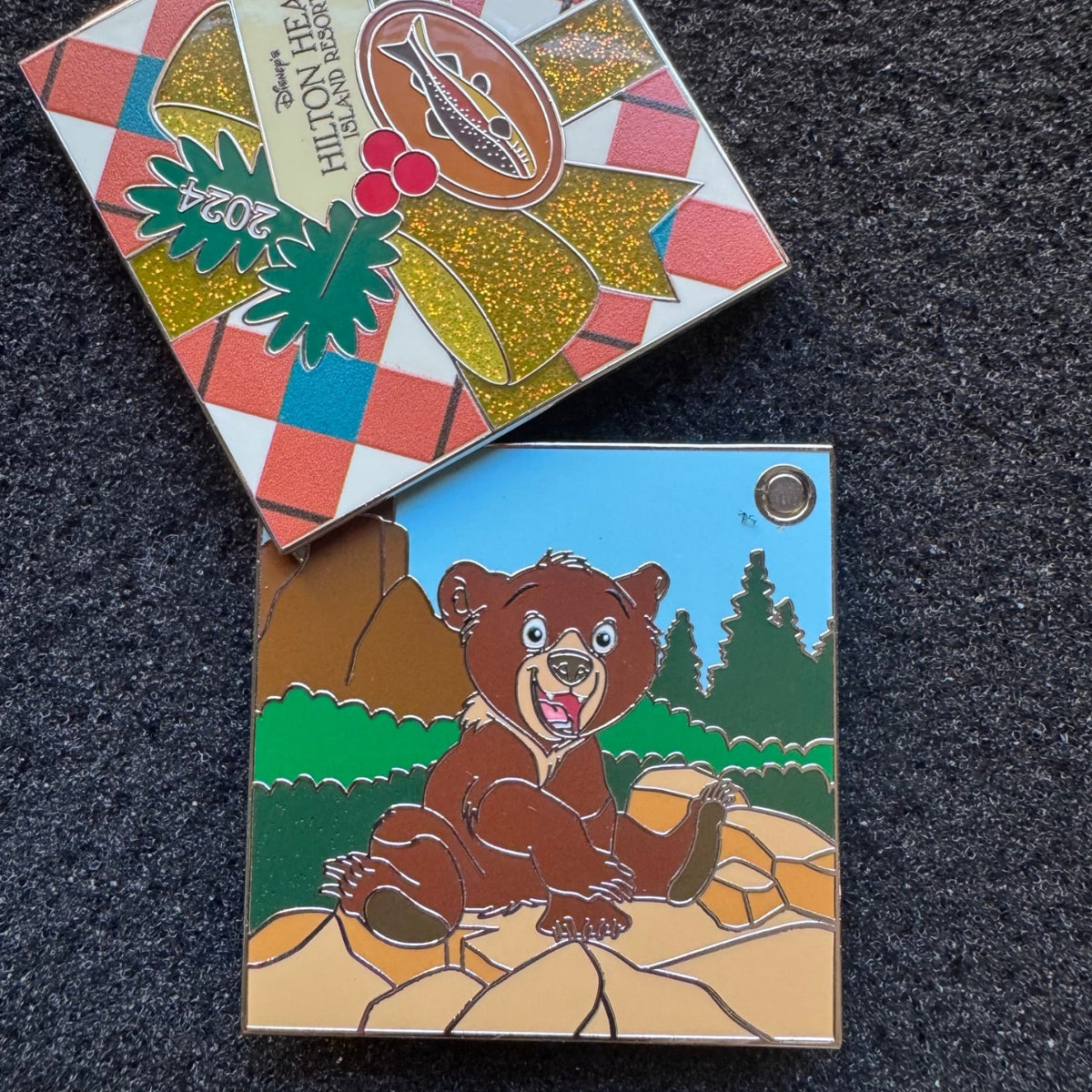 Koda Bear Hilton Head Island Resort Christmas Tree Pre-Production Pin