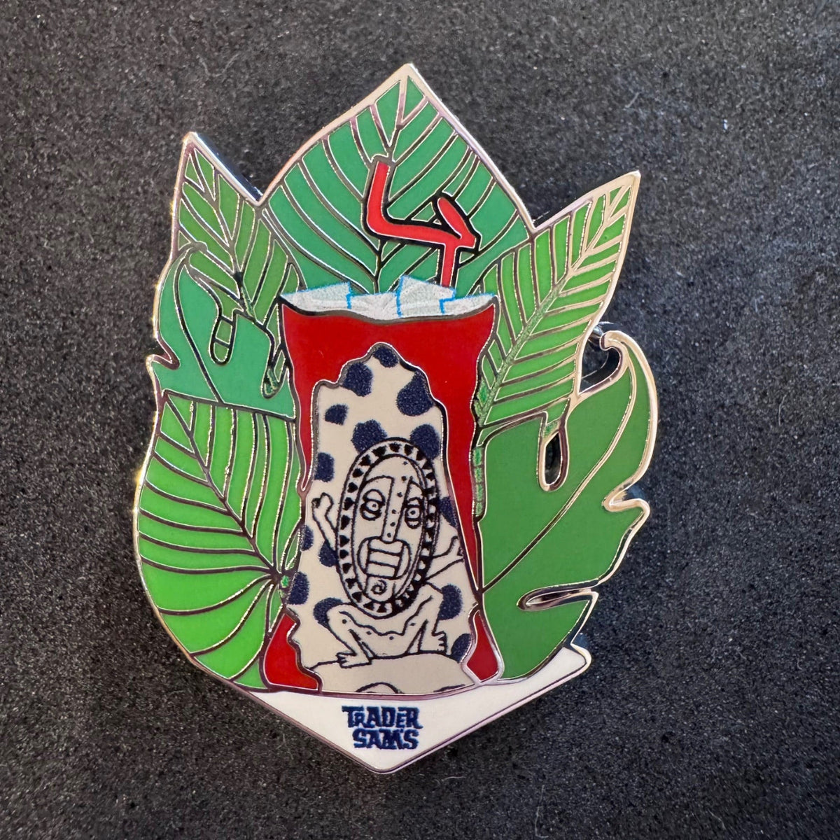 Krakatoa Trader Sam's Tiki Mugs Mystery Pin