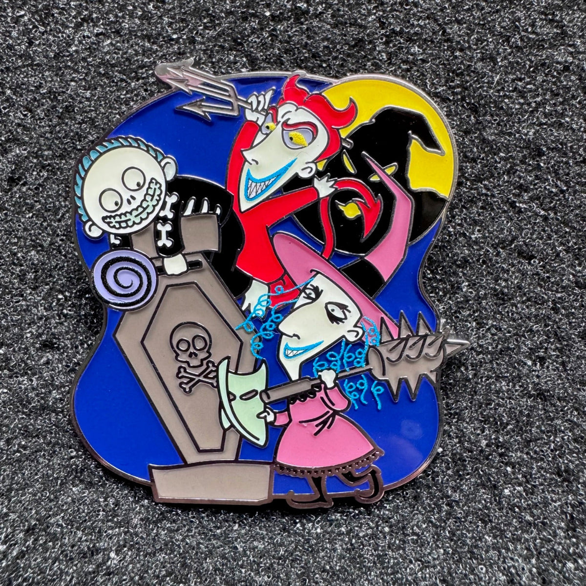 Lock, Shock, & Barrel The Nightmare Before Christmas Pin