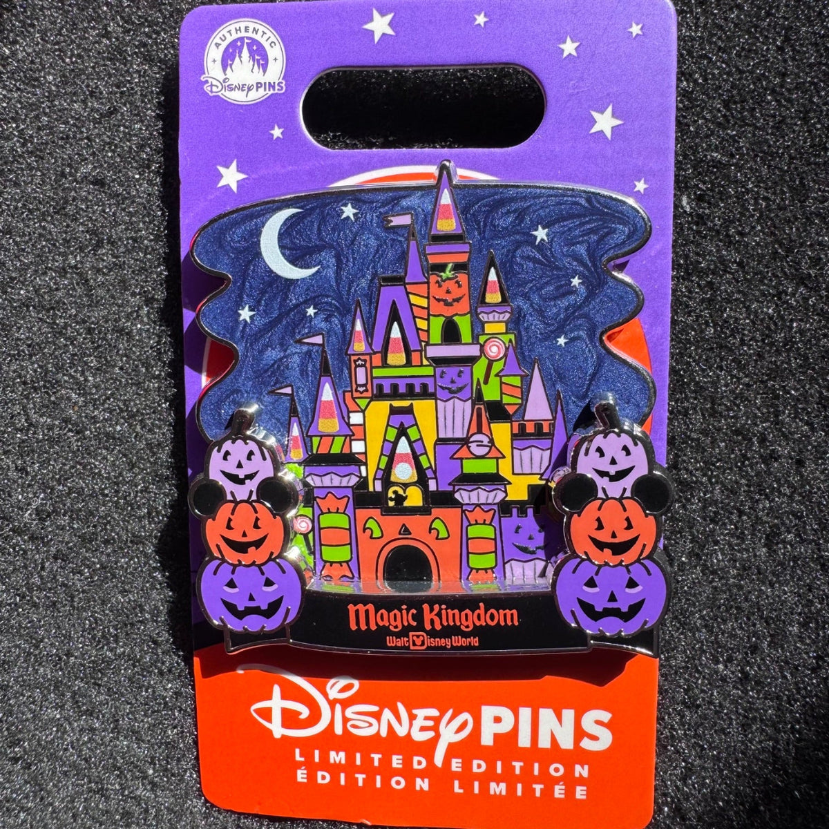 Magic Kingdom Cinderella Castle Halloween Pin