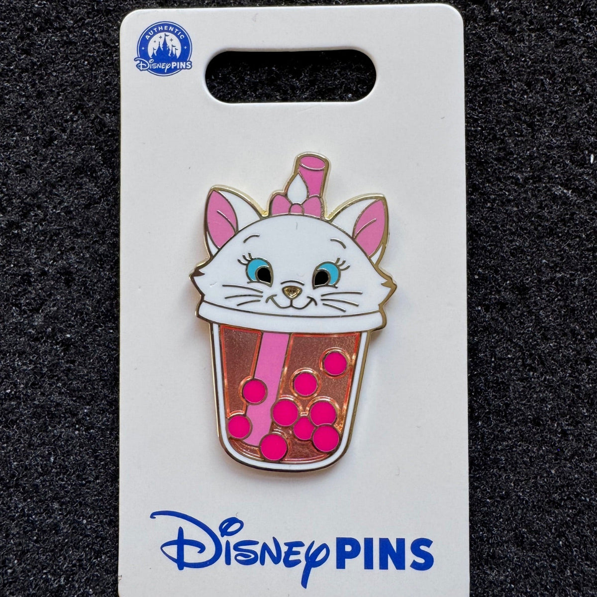 Marie Boba Tea Pin