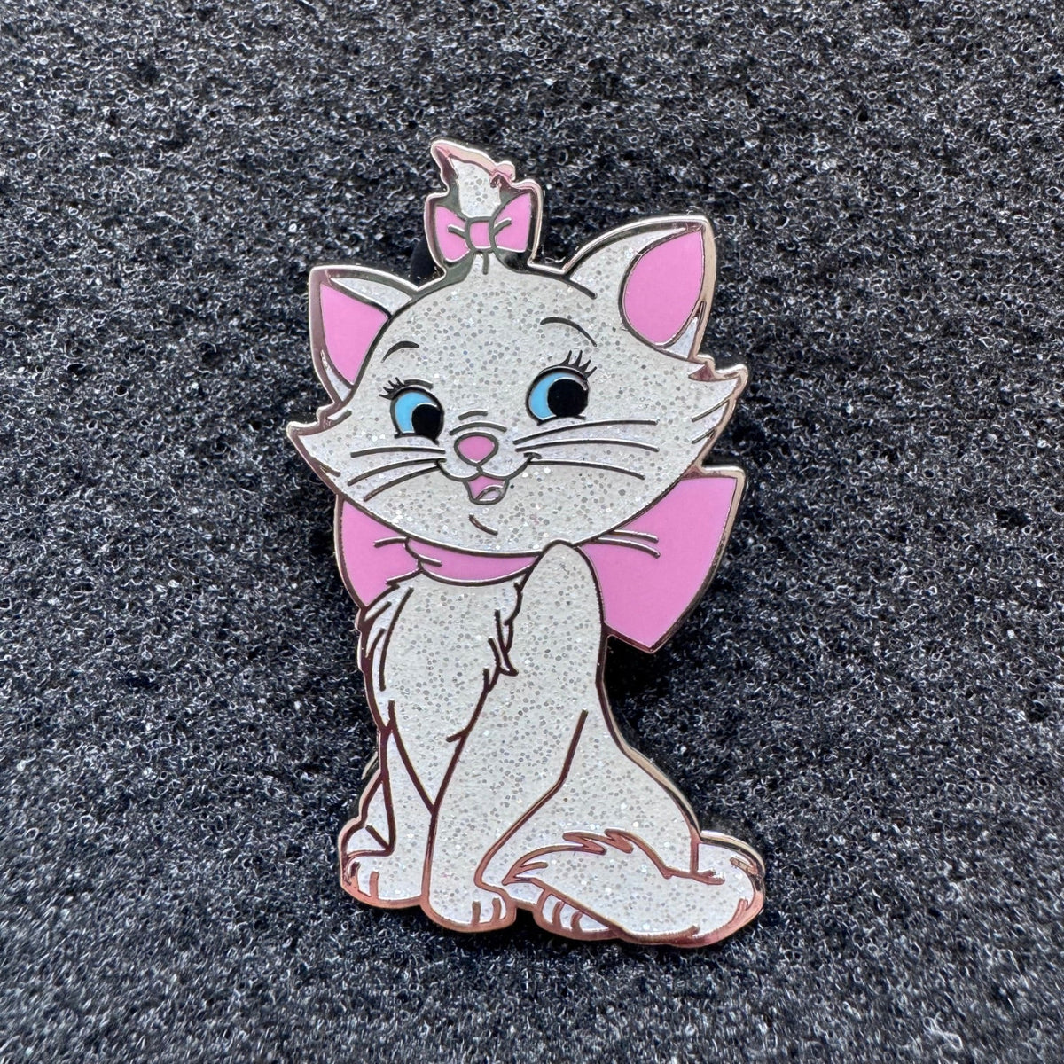 Marie The Aristocats Glitter Pin