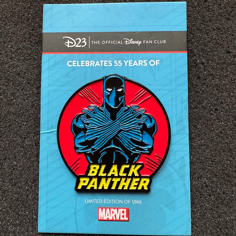 Marvel Black Panther 55th Anniversary Pin