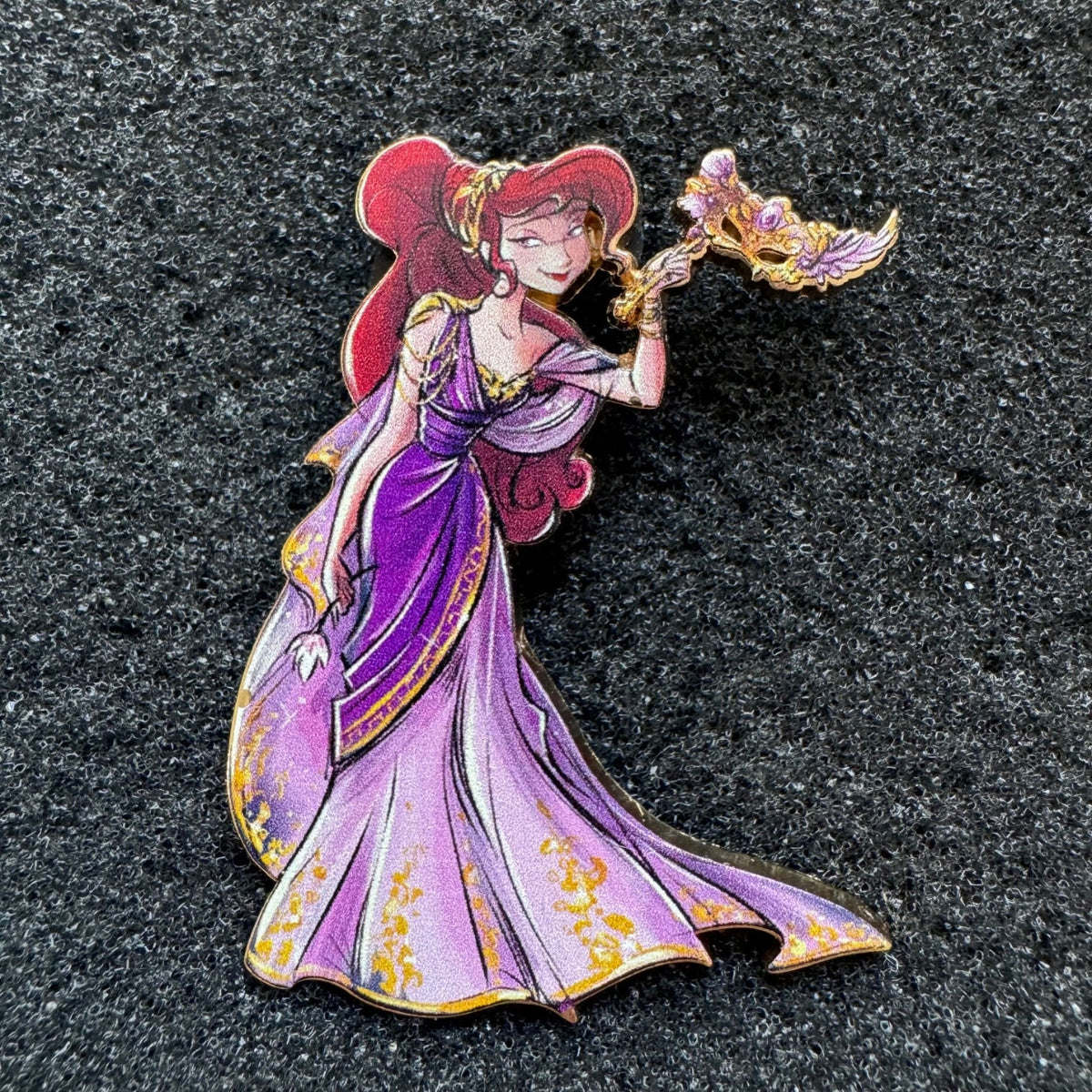 Megara Designer Collection Midnight Masquerade Pin