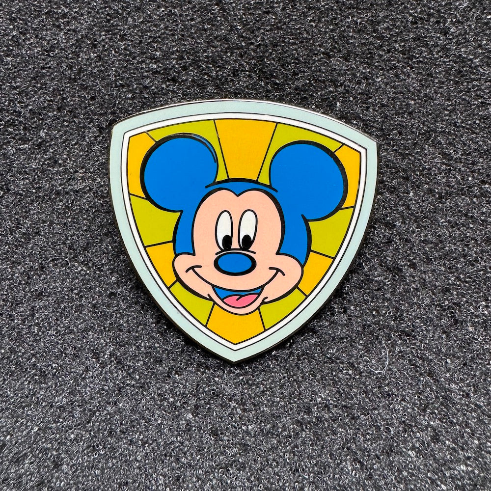 Mickey Mouse Shield Pin