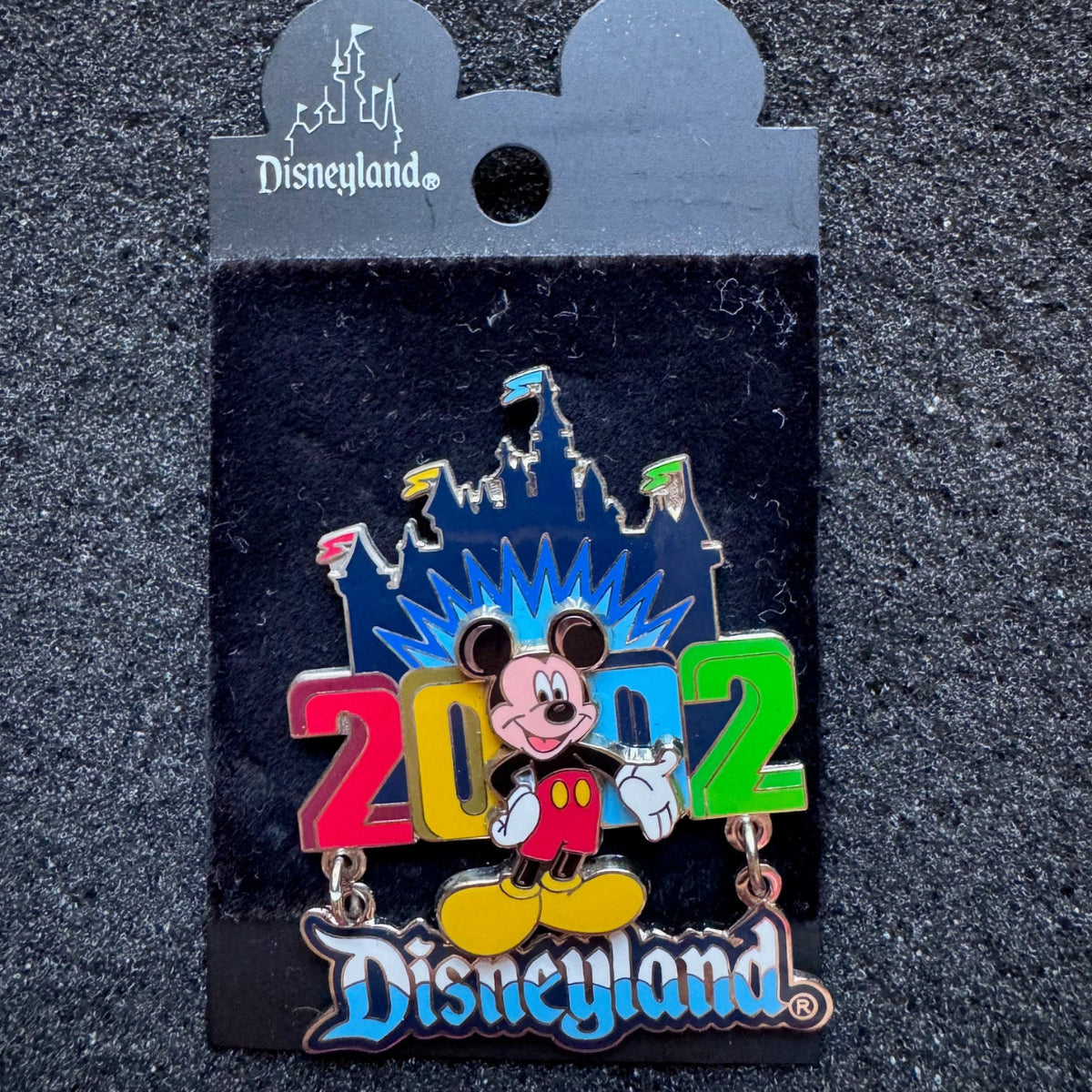Mickey Mouse Disneyland Dangle Pin